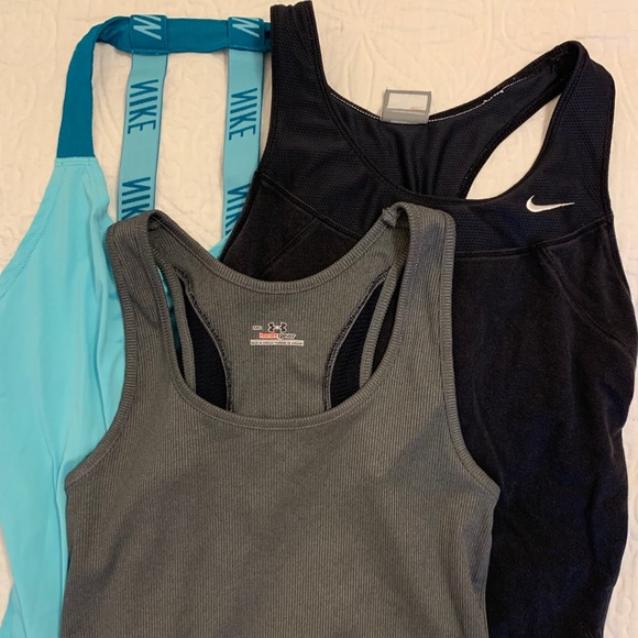 Nike Tops - 3 Athletic Tanks